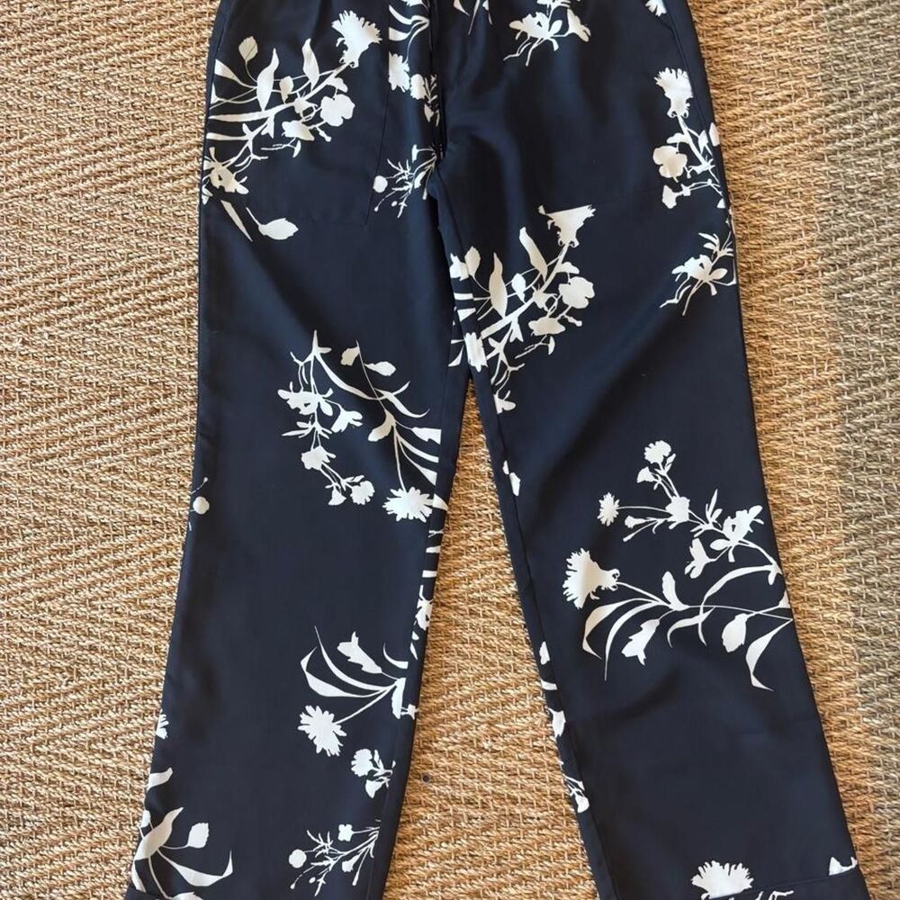 Joie Women's Black and Navy Leggings